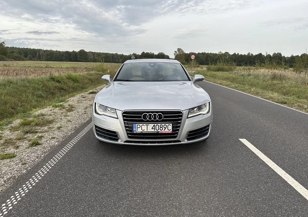 Audi A7 cena 69000 przebieg: 197580, rok produkcji 2011 z Wieleń małe 326